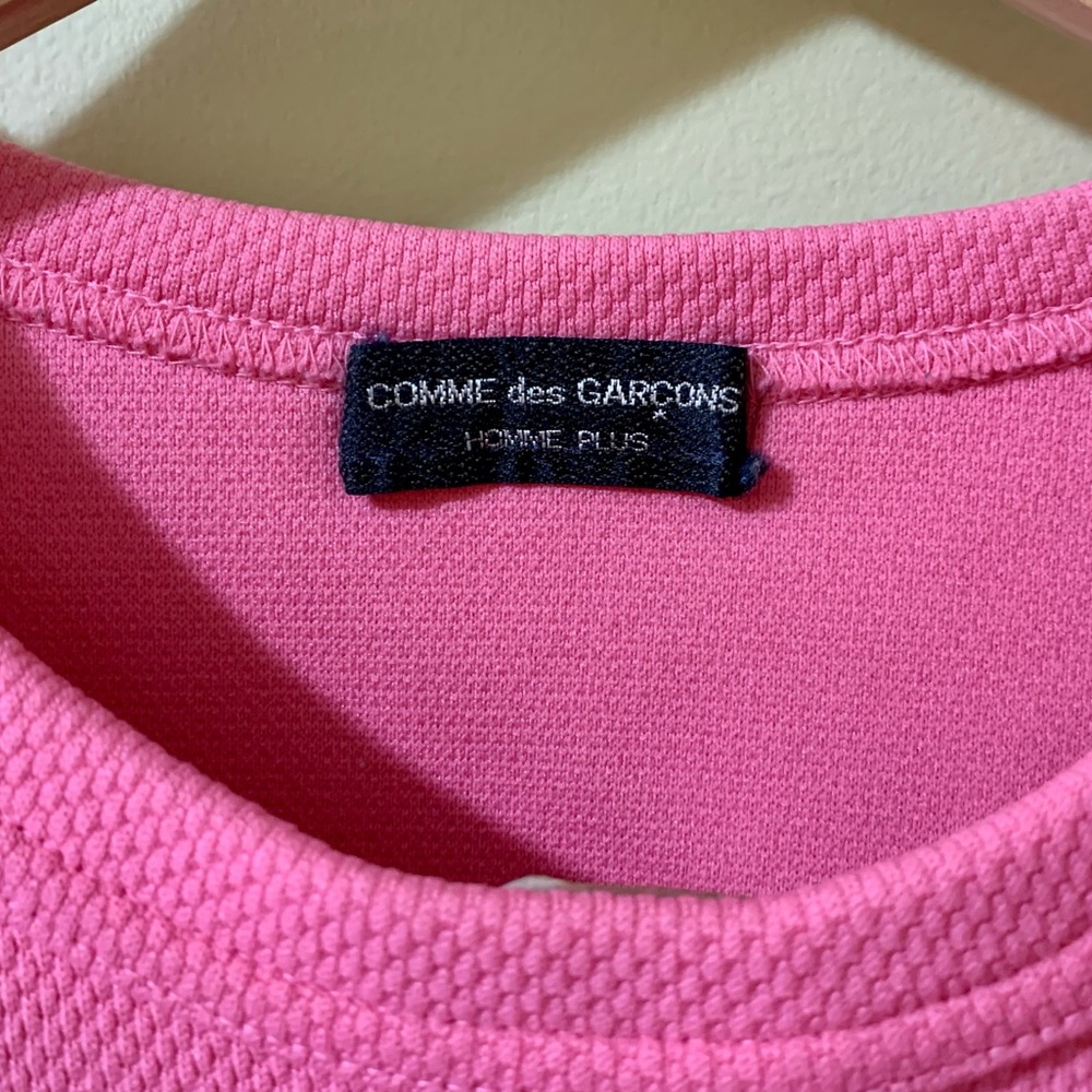 COMME Des GARÇONS HOMME PLUS
PINK TEE SHIRTS Made in Japan